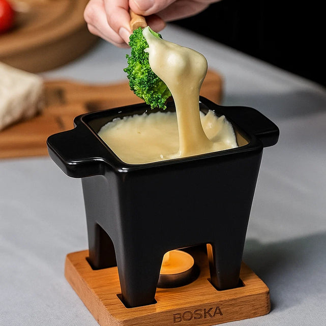 Welke groenten zijn lekker bij kaasfondue en bouillonfondue?