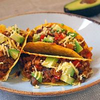 Vegetarische taco