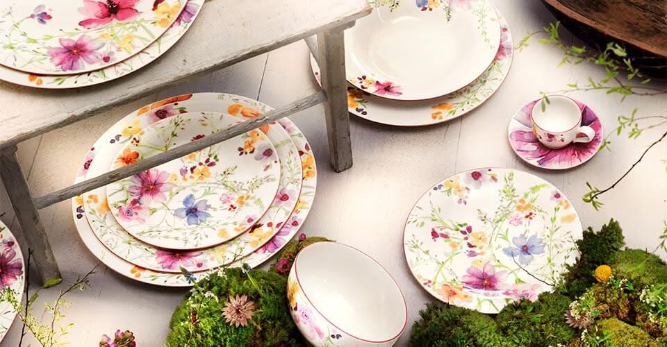 Villeroy & Boch Ontbijtbord met decor Mariefleur Basic - ø 21 cm