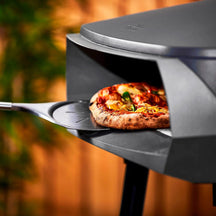 Witt Pizza Oven Etna Rotante - Op Gas voor buiten - Mat Oranje - voor ø 40 cm pizza's - Roterende pizzasteen