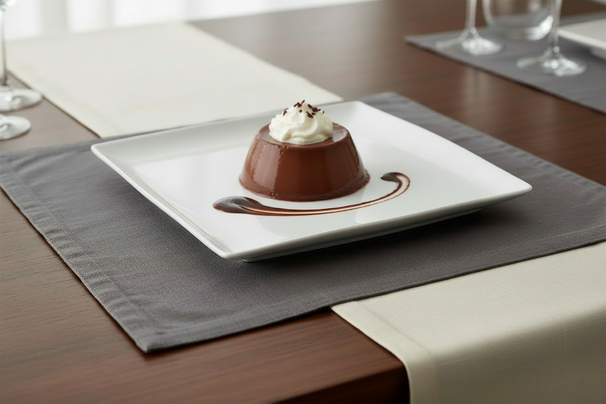 BonBistro Ontbijtborden / Dessertborden Yong Squito 23 x 23 cm - Wit - 6 stuks